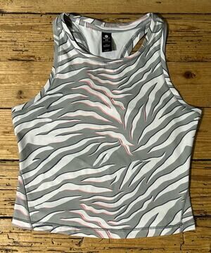 90 Degree Women’s Size XS Wild Zebra Abbey Stone Racerback Tank NWT